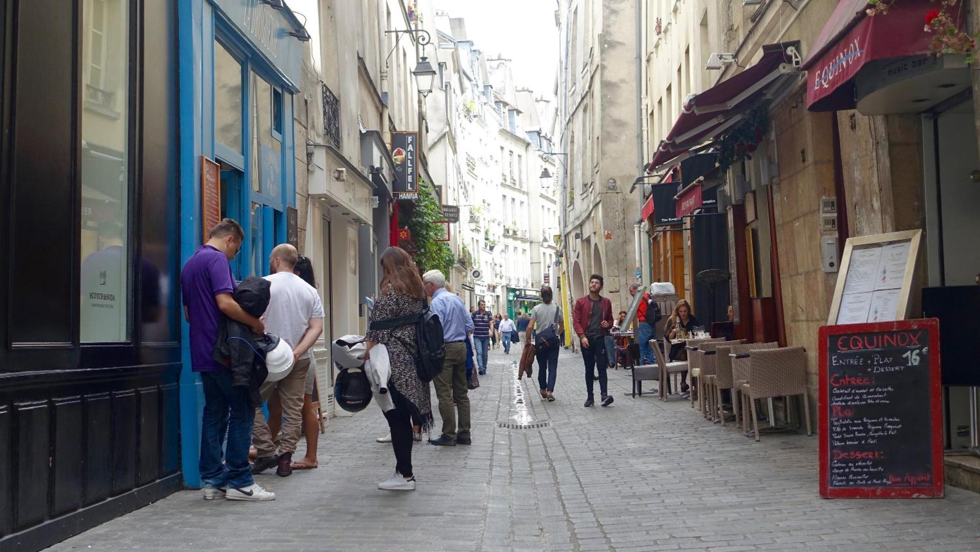 Bel Appartement Au Coeur Du Marais Paris Exterior foto